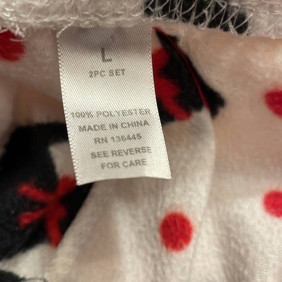 Scottie Dog Fleece Lounge Pants - Picture 3 of 4